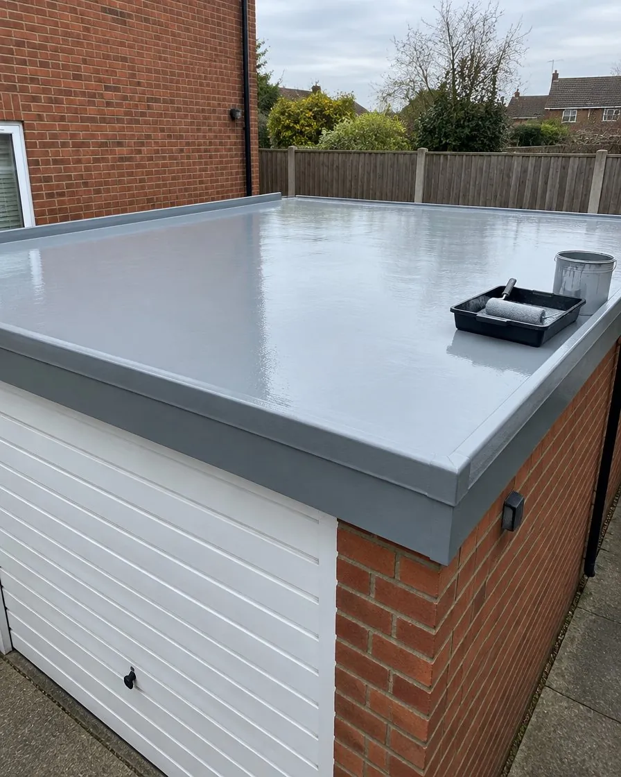 GRP fibreglass roofing in Lostwithiel